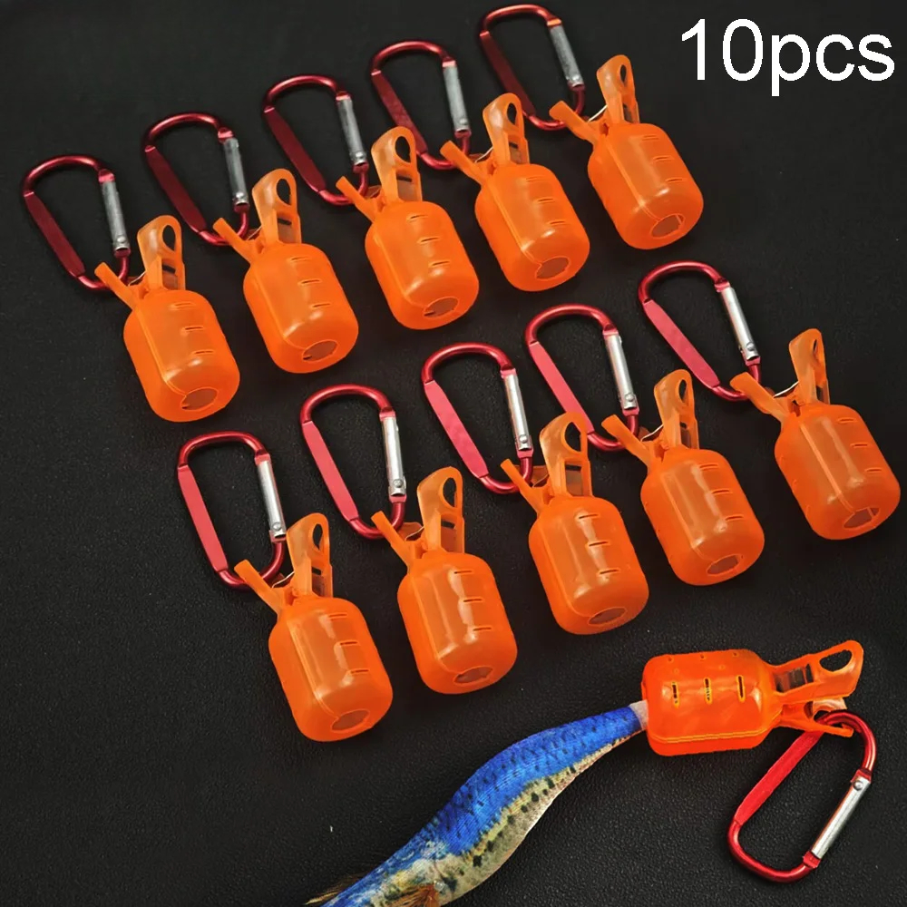 Dowel Jig Kit - 10pcs Squid Jig Hook Protector Case