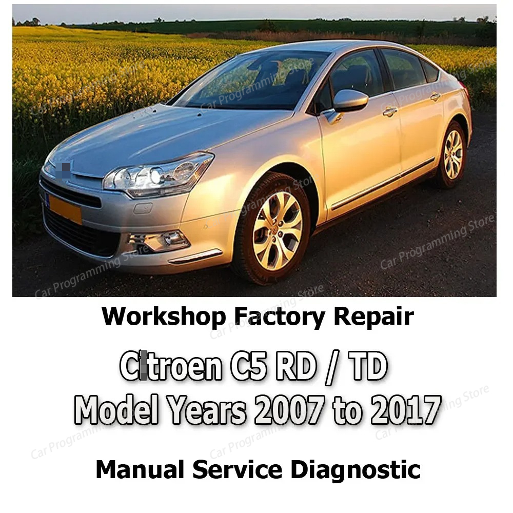 Workshop Tools Pdf - For Citroen C5 RD/TD 2007 to