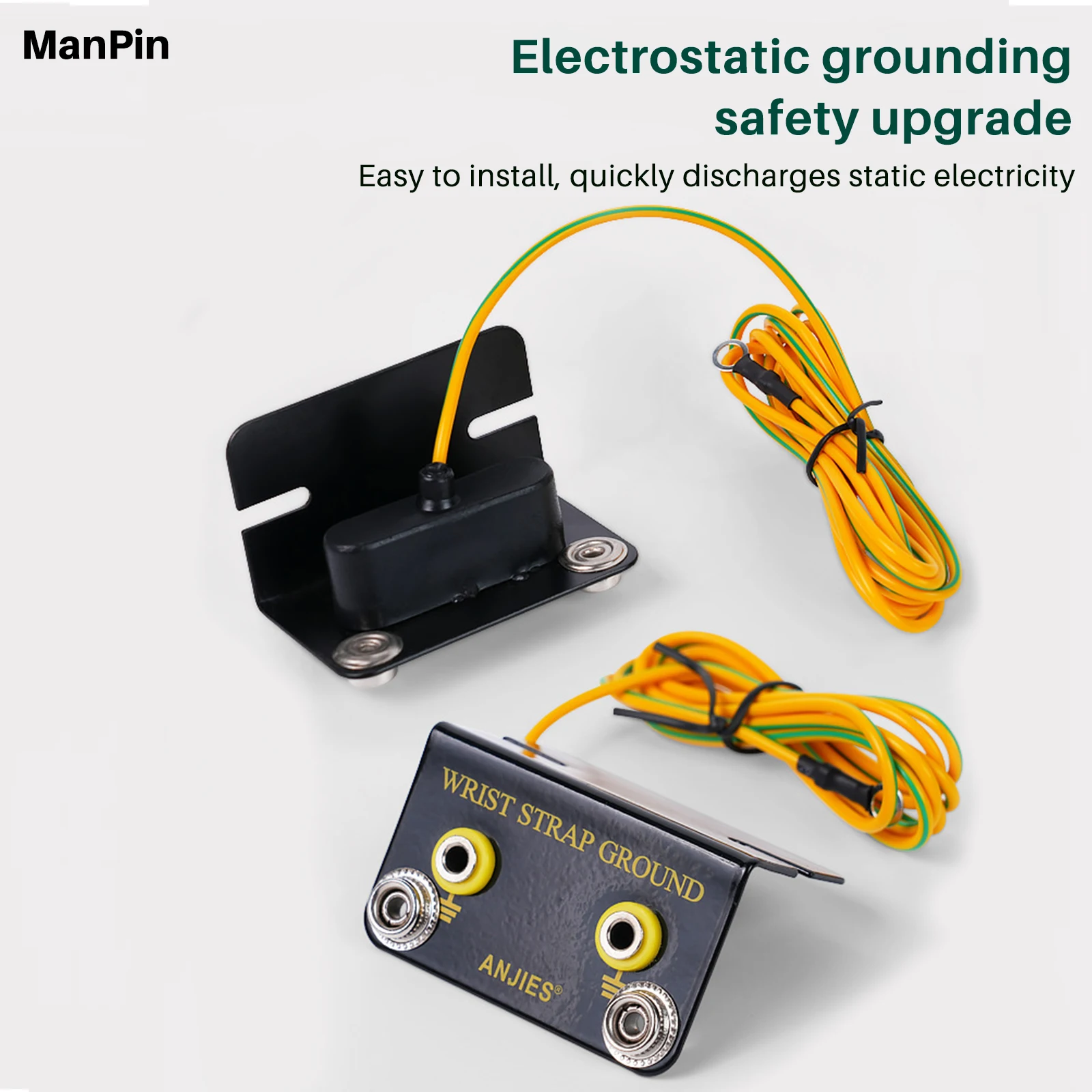 Tools Work - L Shaped ESD Anti-Static Ground Socket
