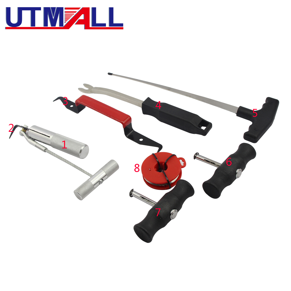 Tools In Metal Workshop - 7pcs Car Windscreen Windshield Replacement Kit