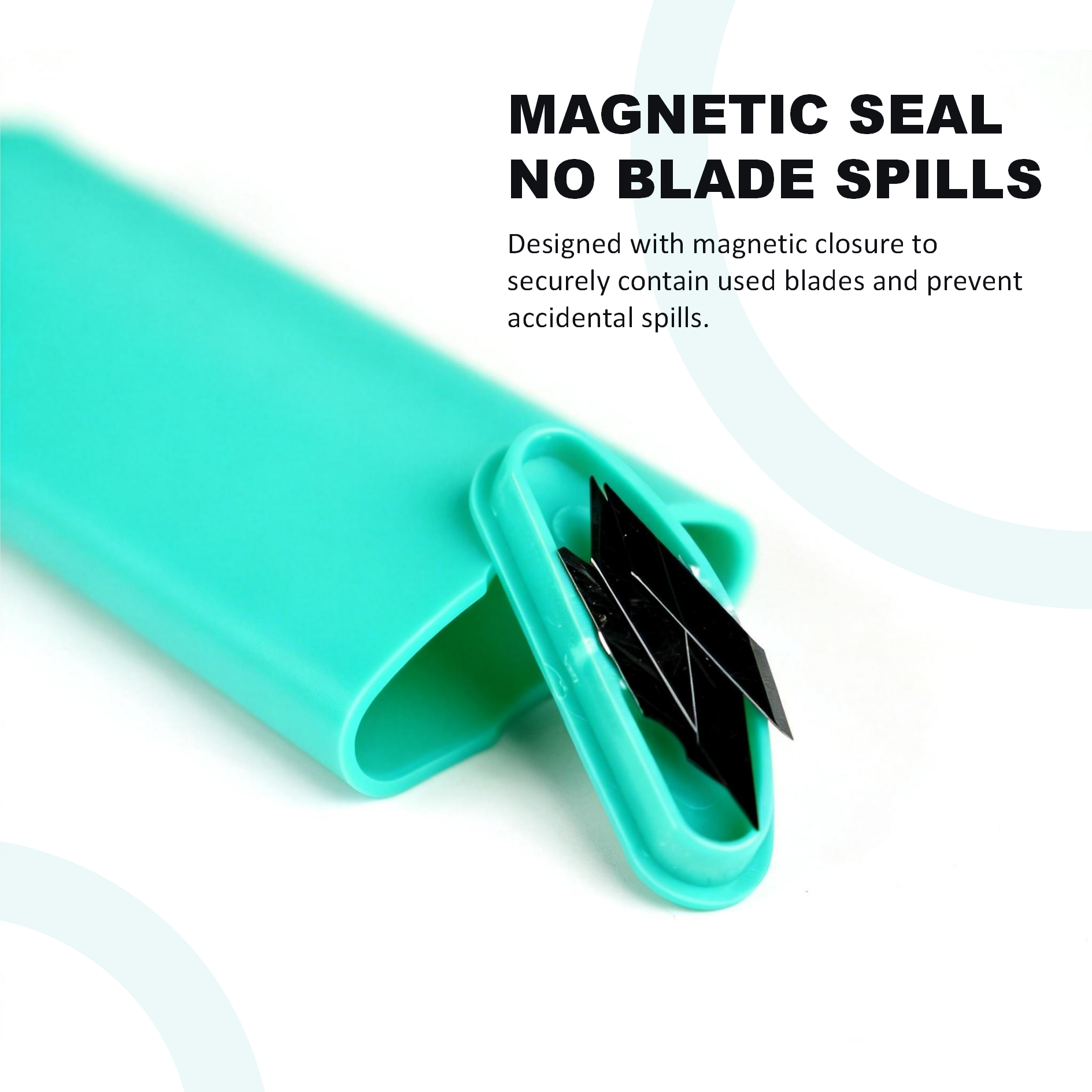 Magnetic Waste Blade Storage B - Workshop Tools And Safety ulasan dan harga