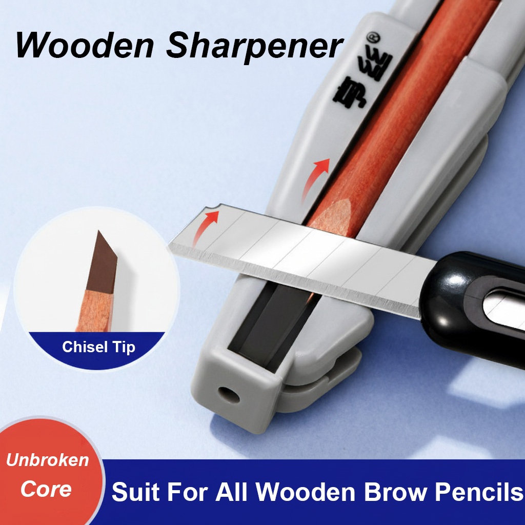 Wooden Eyebrow Pencil Sharpene - Tools Work ulasan dan harga