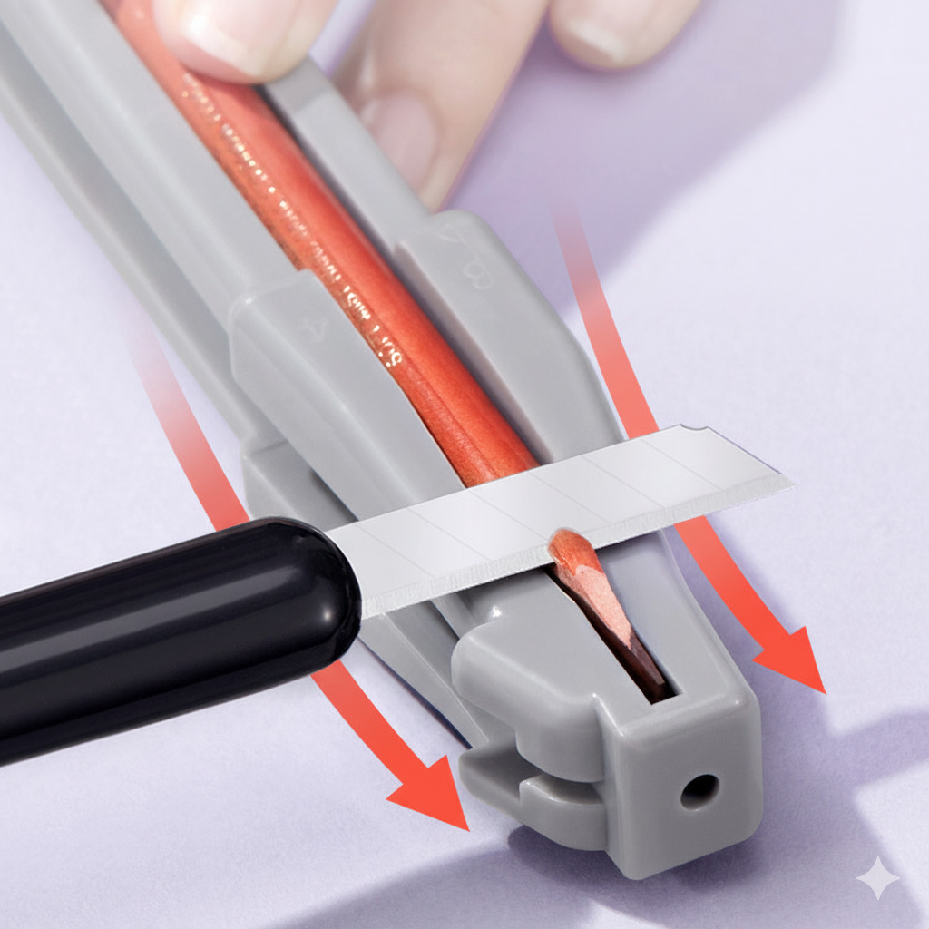 Wooden Eyebrow Pencil Sharpene - Tools Work ulasan dan harga