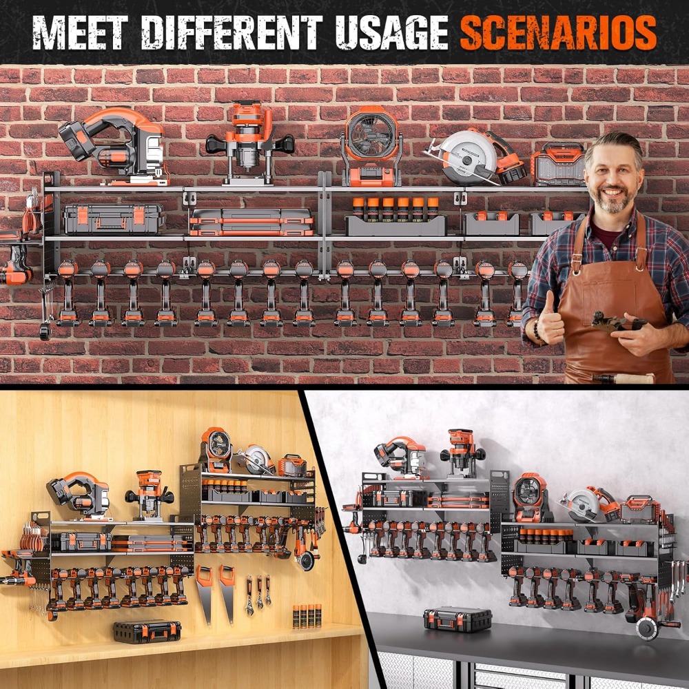 Large Wall Mount Tool Organize - Workshop Tools Holder ulasan dan harga
