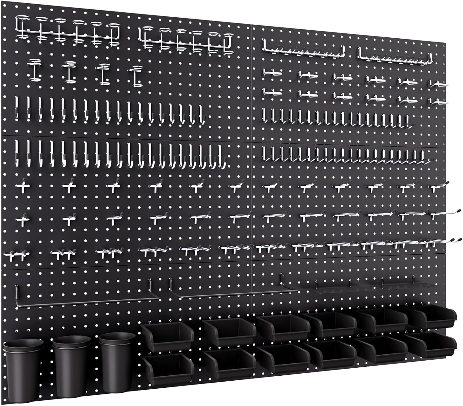 48x36 Inch Metal Pegboard Kit  - Tools In Metal Workshop ulasan dan harga