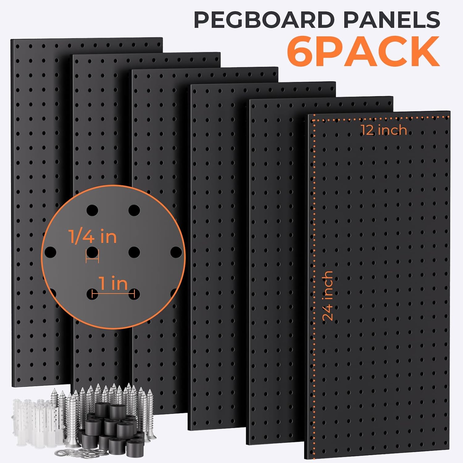 48x36 Inch Metal Pegboard Kit  - Tools In Metal Workshop ulasan dan harga