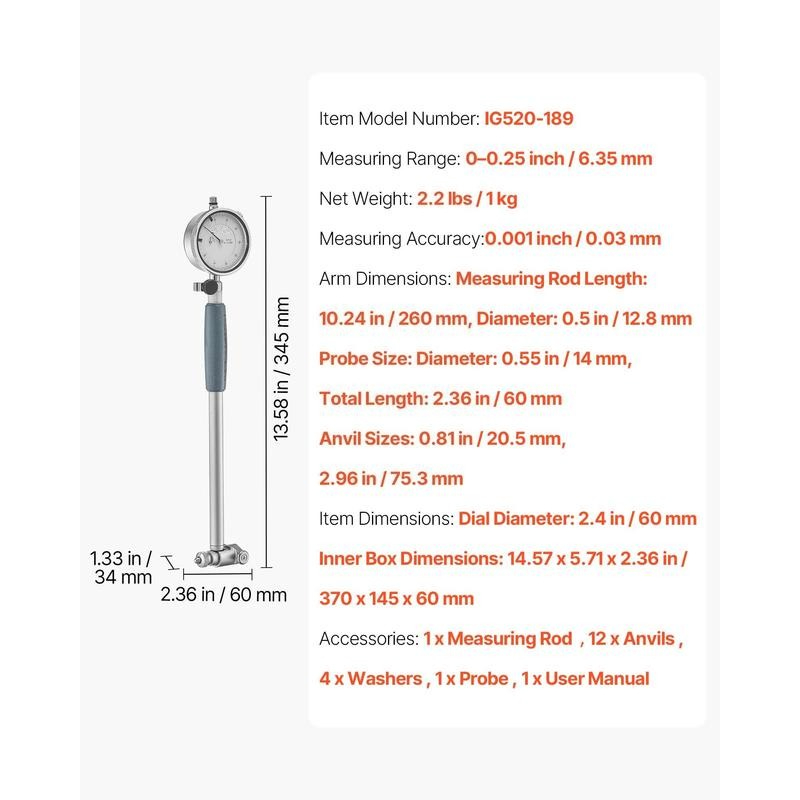 Internal Measuring Instrument  - Workshop Tools Engineering ulasan dan harga