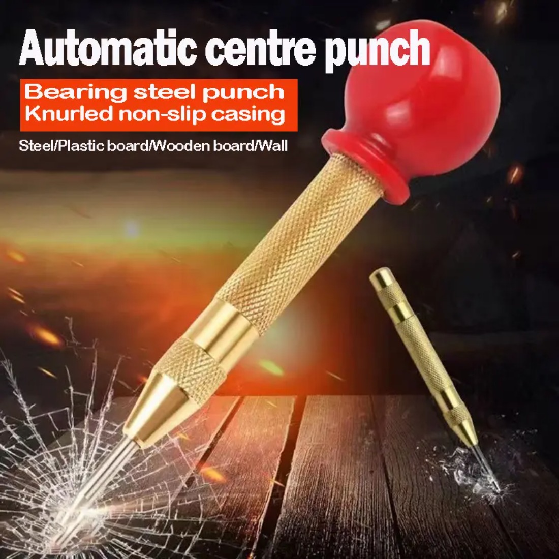 Center Punch with Cap, Automat - Tools In Metal Workshop ulasan dan harga