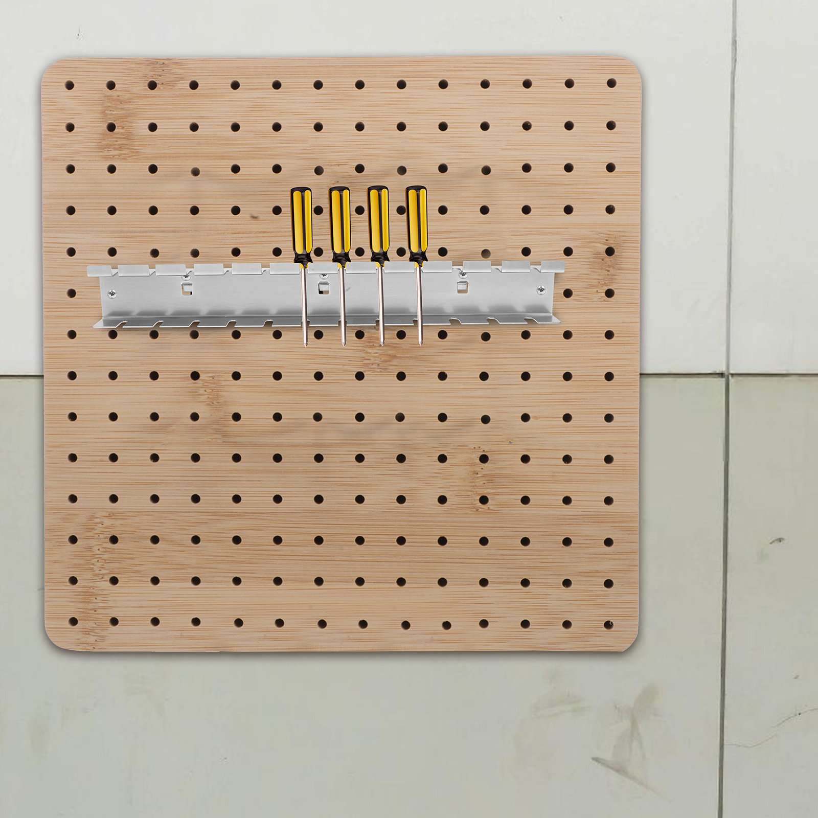 Pegboard Screwdriver Holder He - Workshop Tools Holder ulasan dan harga