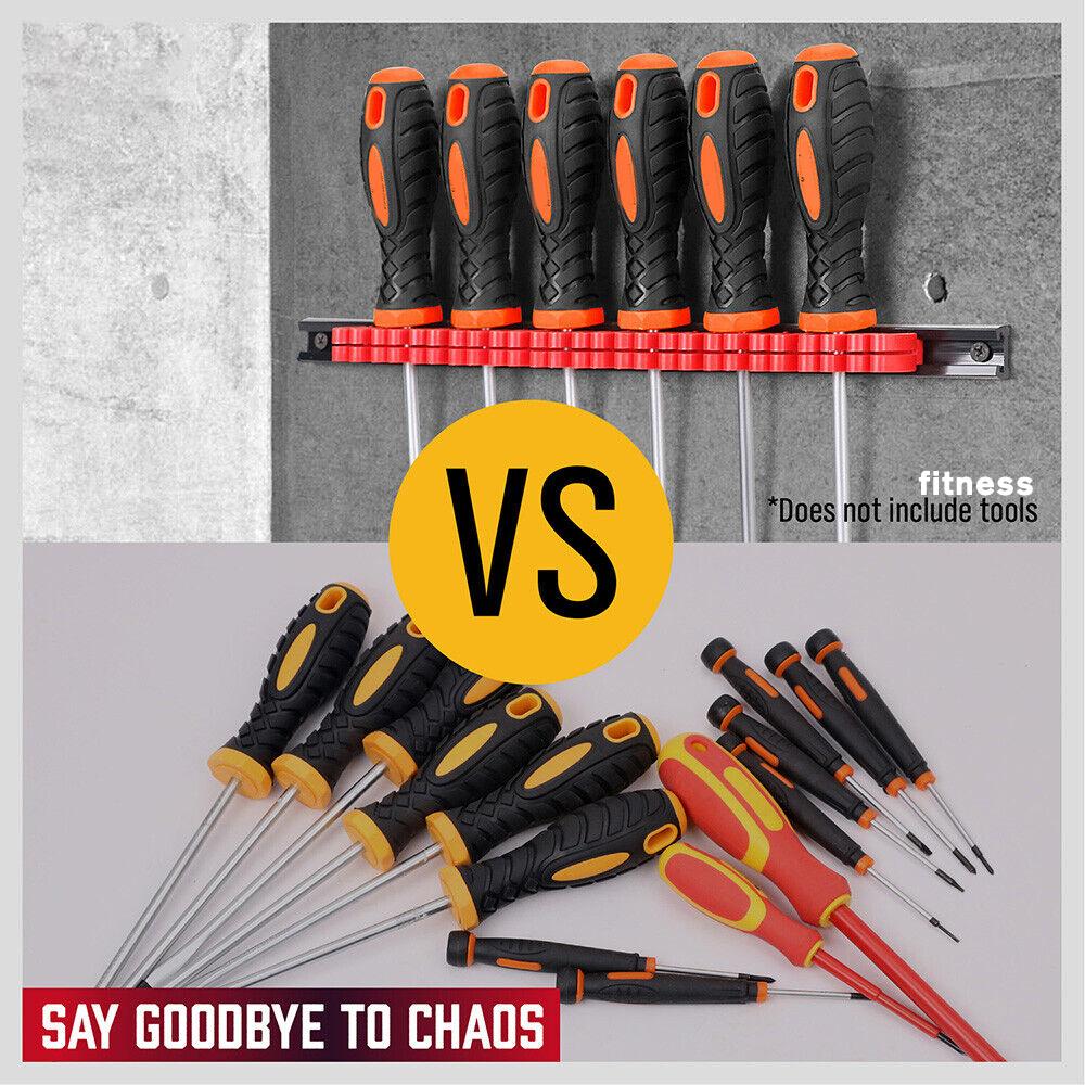 Plastic Screwdriver Holder Har - Workshop Tools Holder ulasan dan harga