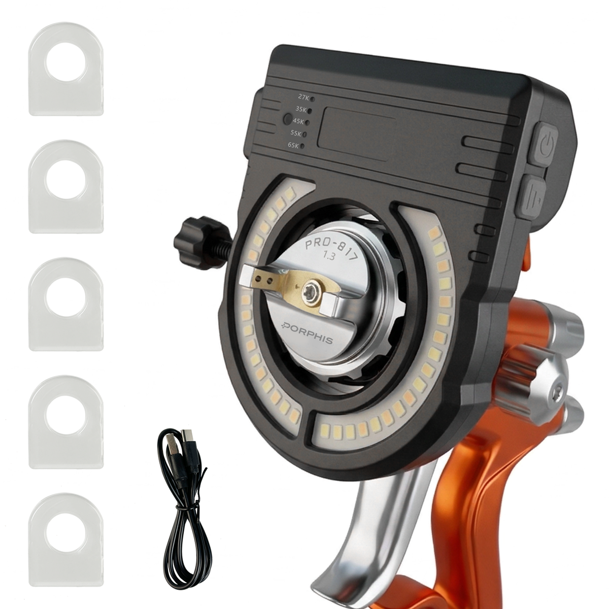 PORPHIS Car Spray Gun Lighting - Workshop Tools Hours ulasan dan harga