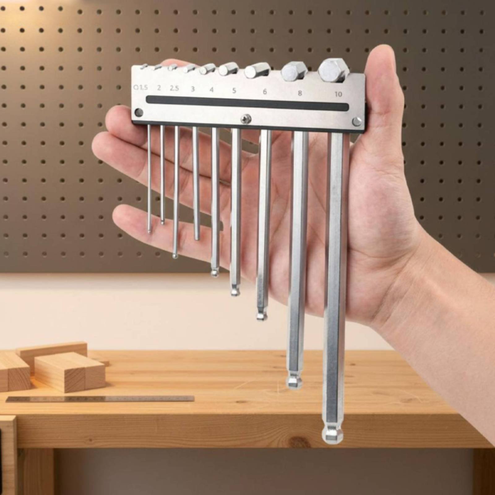 Wall Mounted Hex Key Holder Me - Tools In Metal Workshop ulasan dan harga