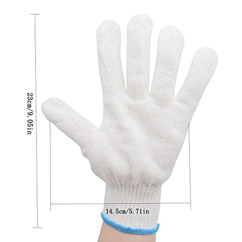 12 Pairs Of Gloves Set Nylon T - Workshop Tools And Safety ulasan dan harga
