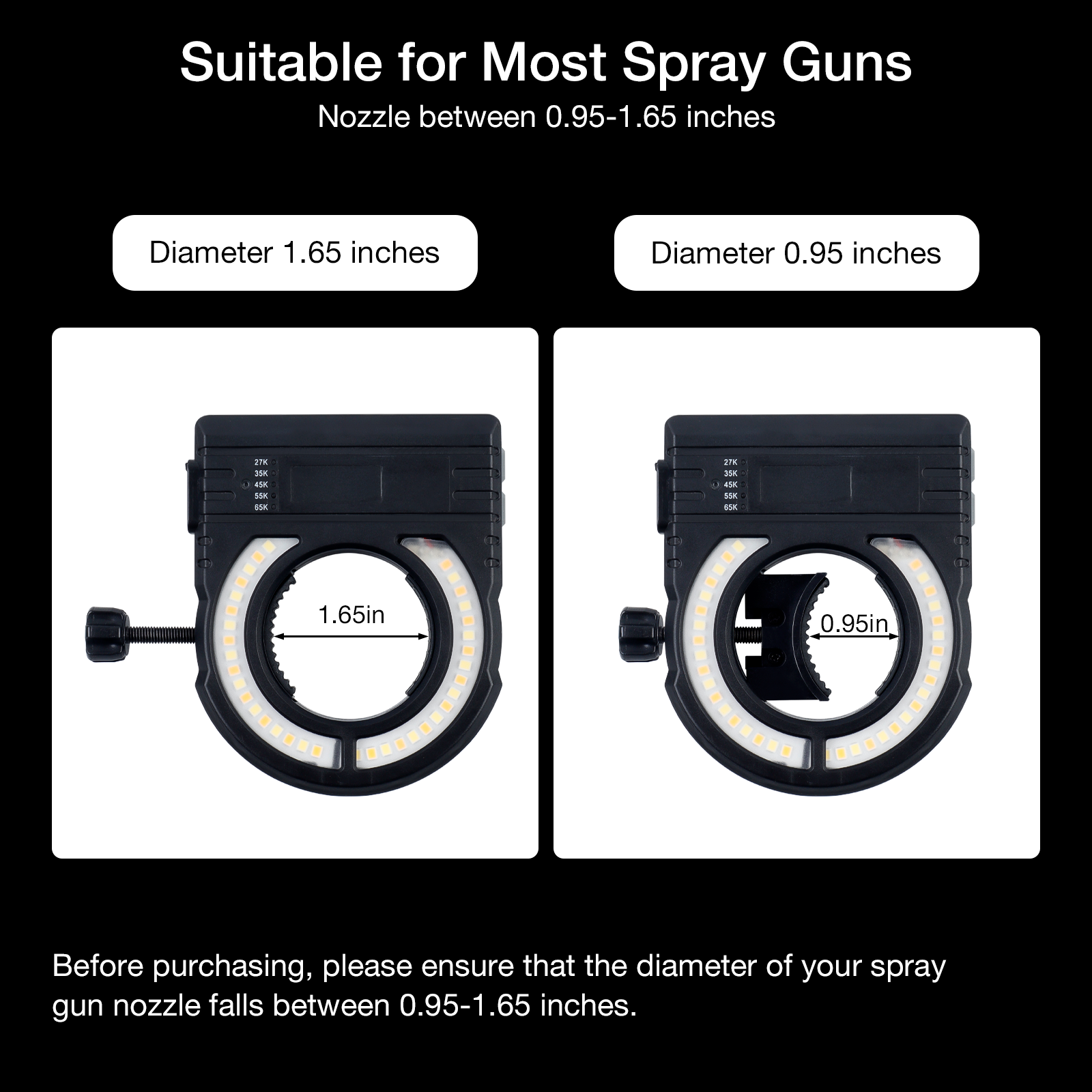 Spray Gun Lighting 5 Colors Ad - Workshop Tools Hours ulasan dan harga