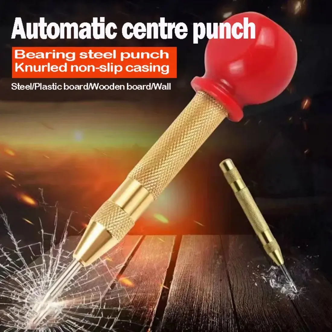 Center Punch with Cap for Meta - Marking Tools In Workshop ulasan dan harga