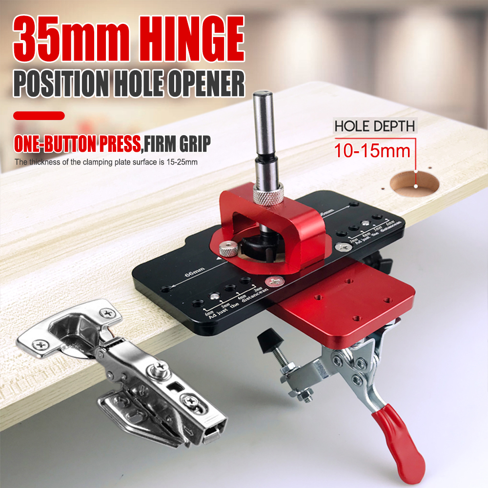 35mm Concealed Door Hinge Jig  - Dowel Jig Kit ulasan dan harga