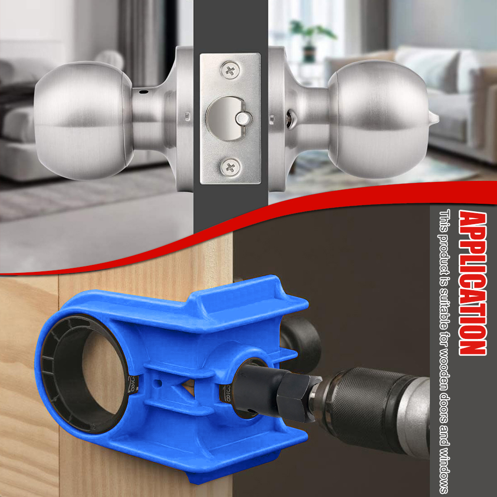 Door Lock Installation Kit, Wo - Dowel Jig Kit ulasan dan harga