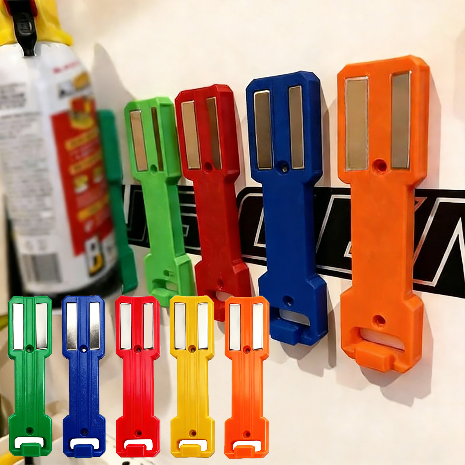 3D Magnetic Aerosol Can Holder - Workshop Tools Holder ulasan dan harga