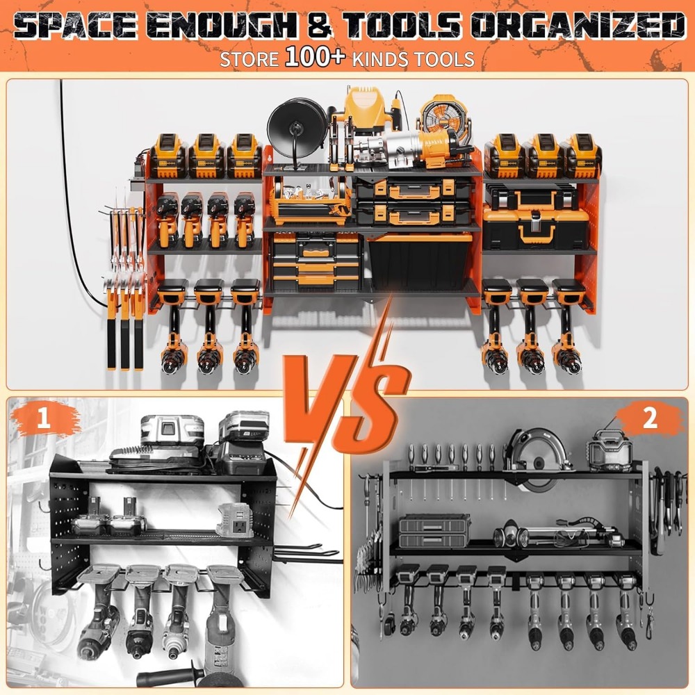 Large Wall Mount Tool Organize - Workshop Tools Holder ulasan dan harga