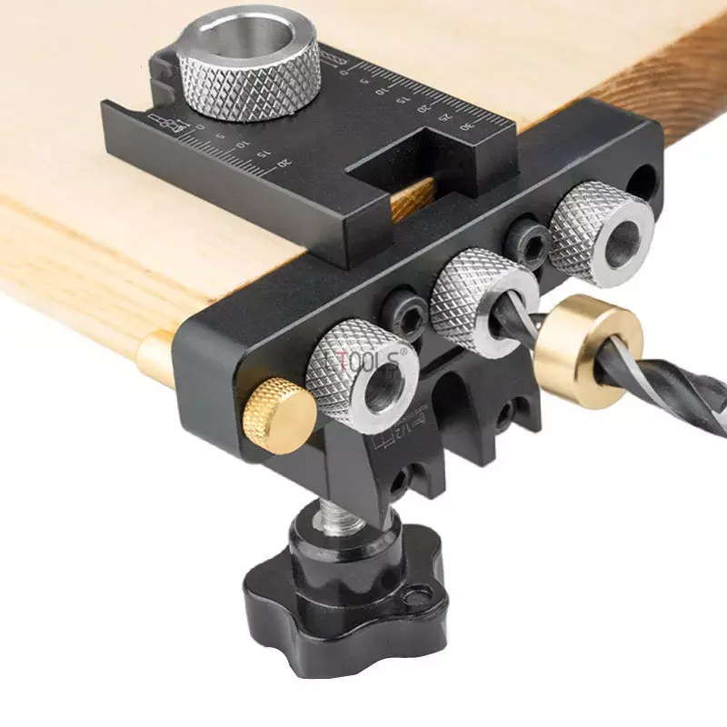 3 in1 Adjustable Doweling Jig  - Dowel Jig Kit ulasan dan harga