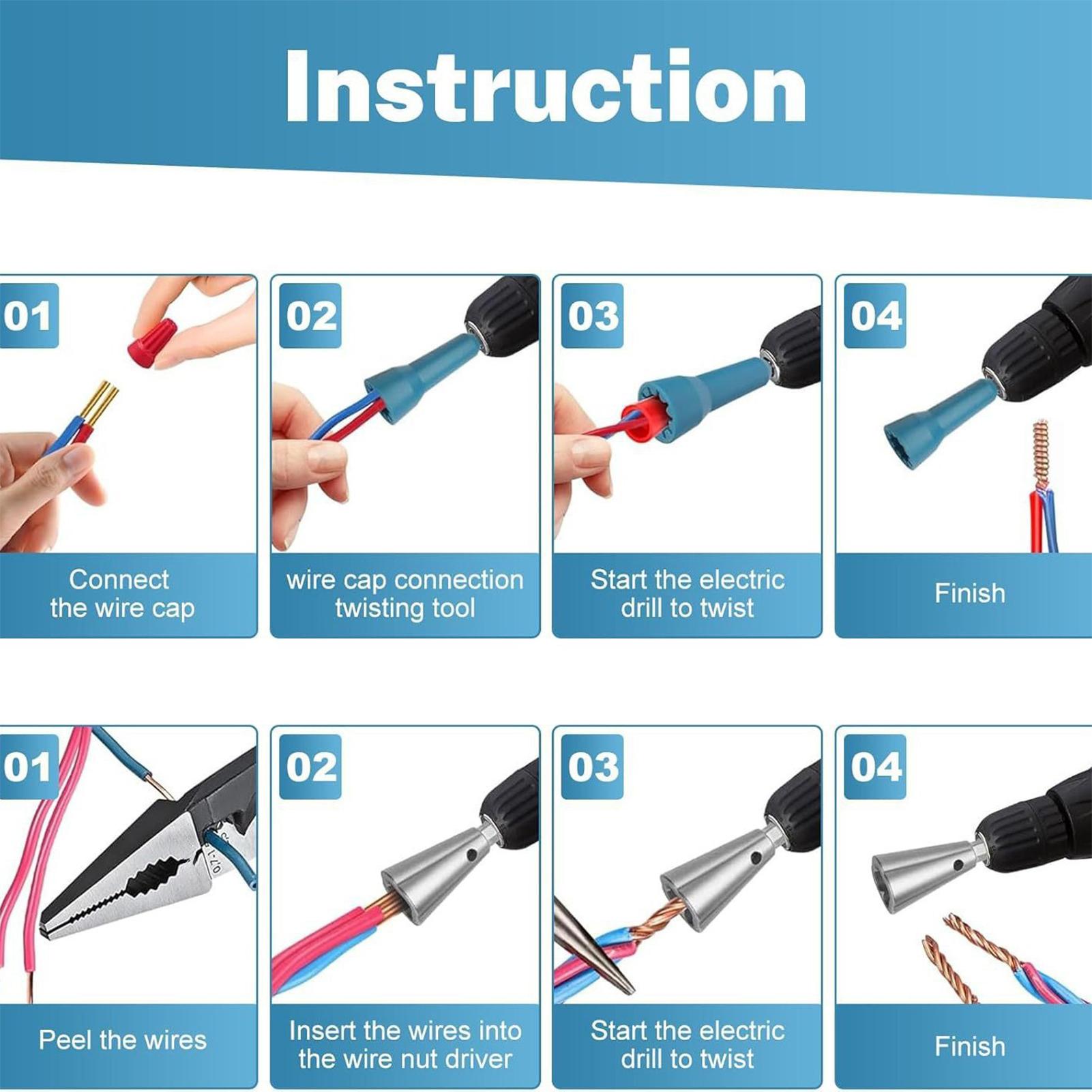Wire Nut Twister Twist Connect - Tools Work ulasan dan harga
