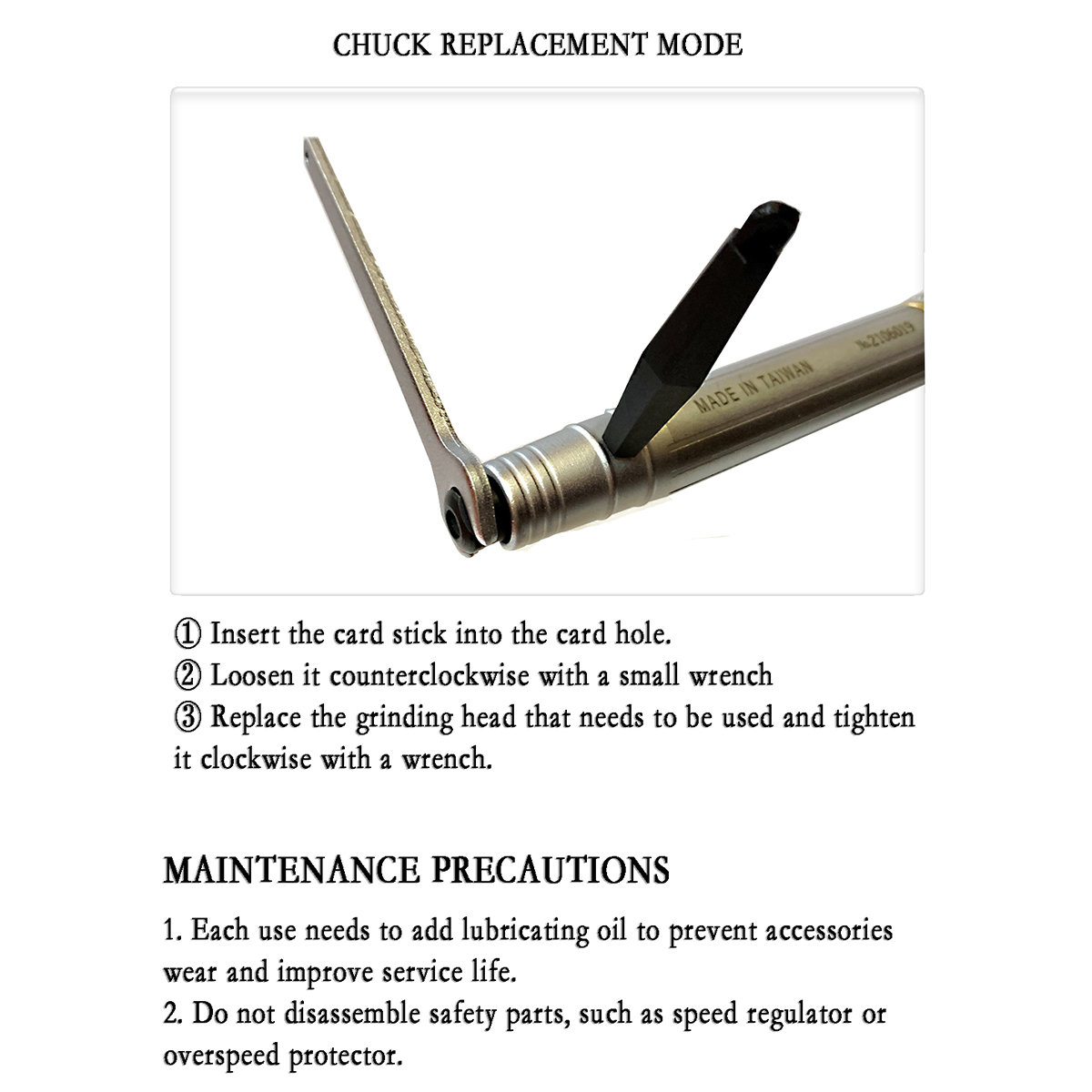 GP-260 60000RPM Pneumatic Rota - Tools Work ulasan dan harga