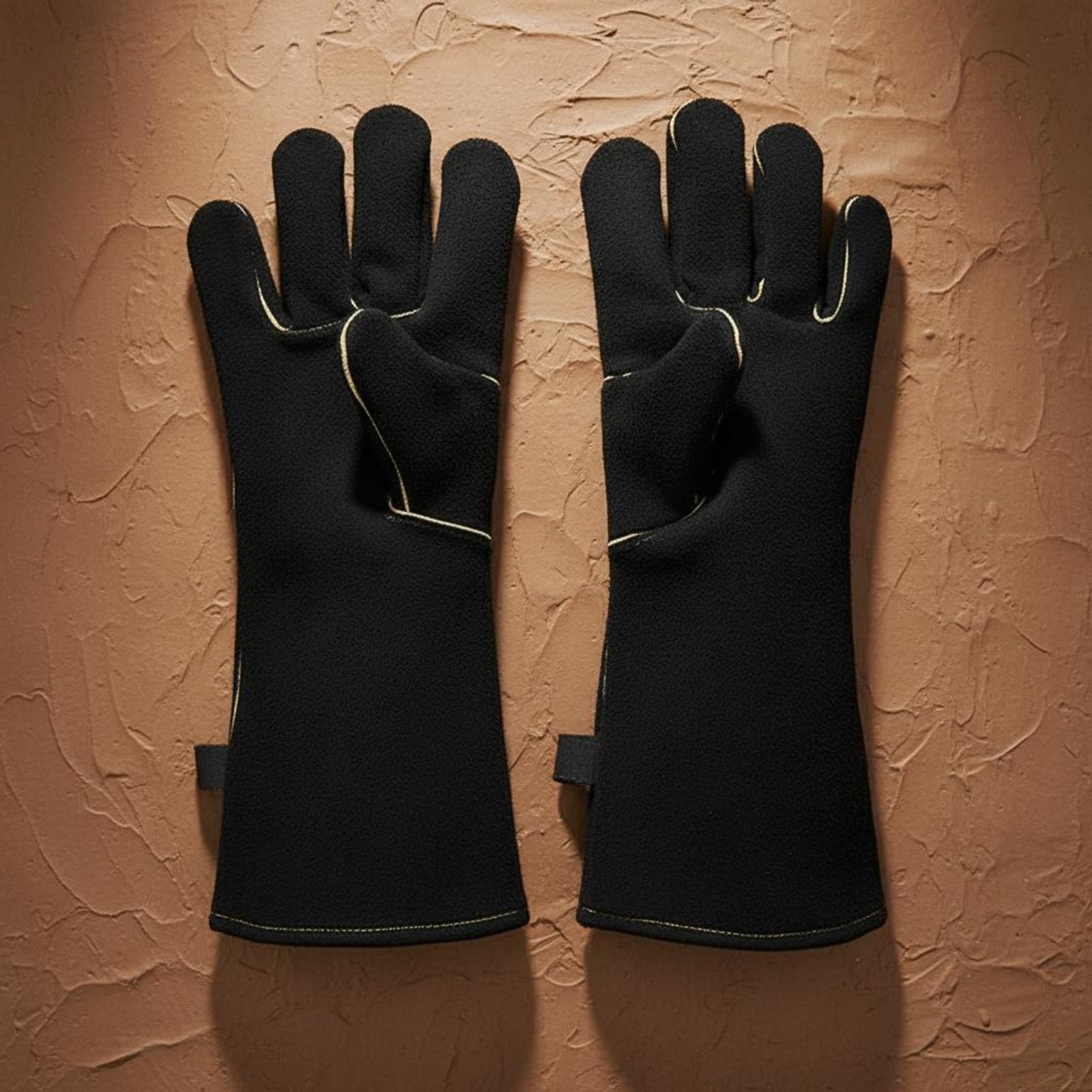 Long Cuff BBQ Gloves Anti-Scal - Workshop Tools And Safety ulasan dan harga